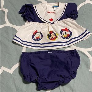 Disney Baby Matched Outfit